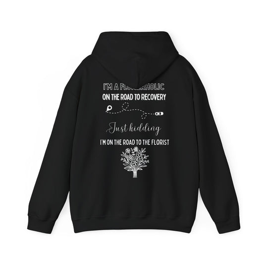 Floral Enthusiast Recovery Hoodie - Perfect Gift for Gardeners