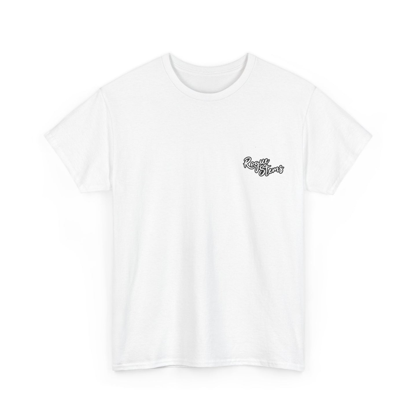 Playful Floral Unisex Heavy Cotton Tee - Garden Vibes T-Shirt