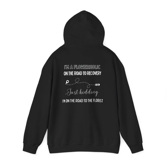 Floral Enthusiast Recovery Hoodie - Perfect Gift for Gardeners