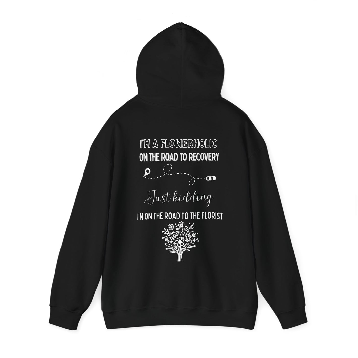 Floral Enthusiast Recovery Hoodie - Perfect Gift for Gardeners